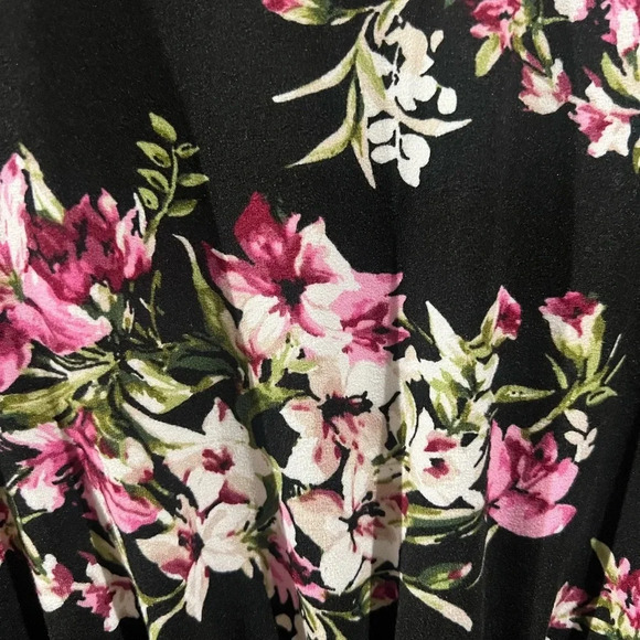 3/4 sleeve floral jumper size 14-16 by Lulu Luv - Picture 5 of 6